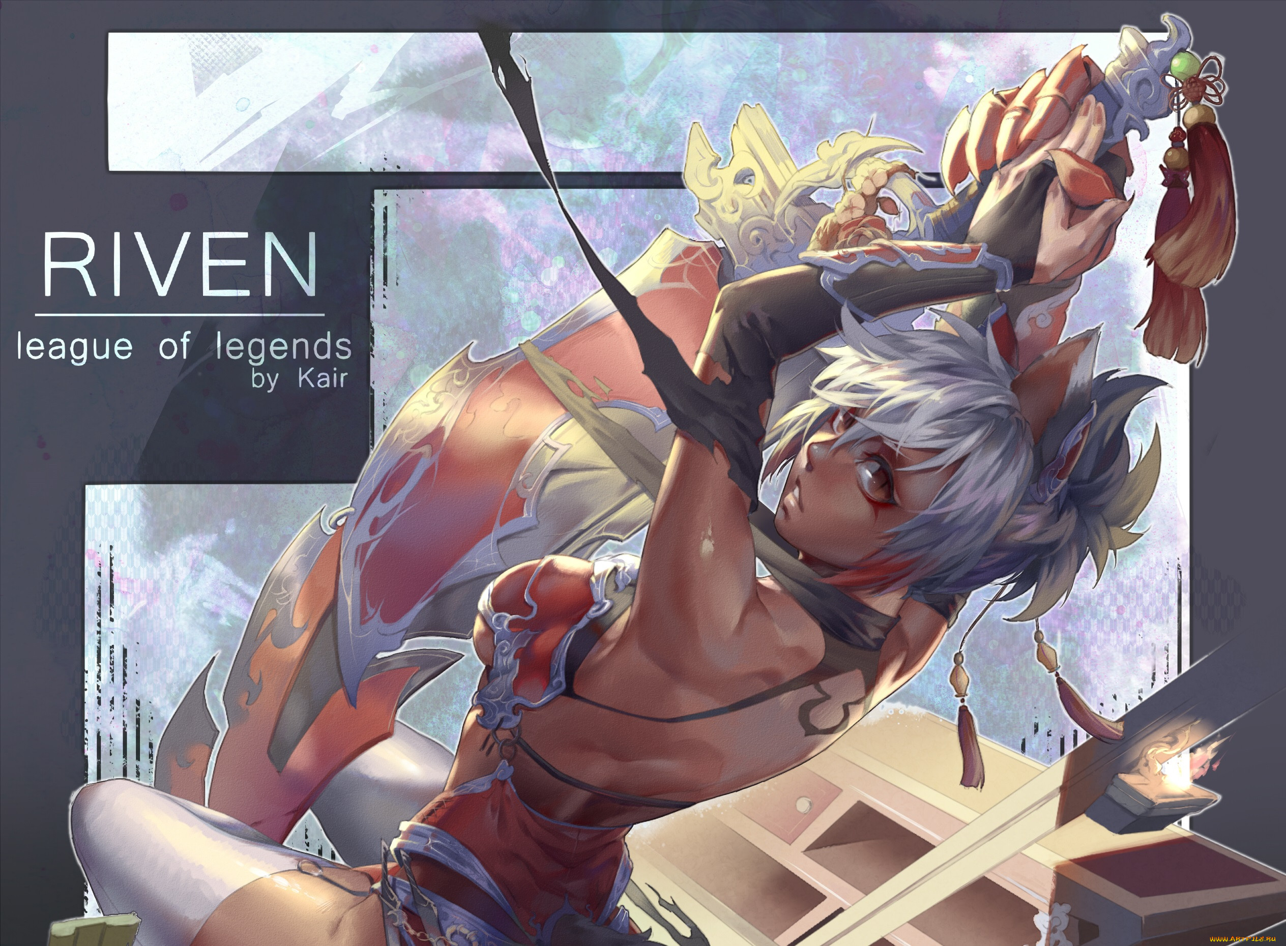  , league of legends, riven